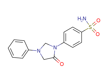 4-(5-oxo-3-phenylimidazolidin-1-yl)benzenesulfonamide
