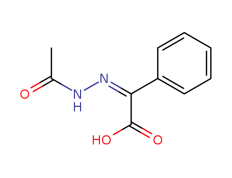 Benzeneacetic acid, a-(2-acetylhydrazinylidene)- cas  80238-38-6