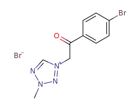 1-[2-(4-Bromo-phenyl)-2-oxo-ethyl]-3-methyl-3H-tetrazol-1-ium; bromide