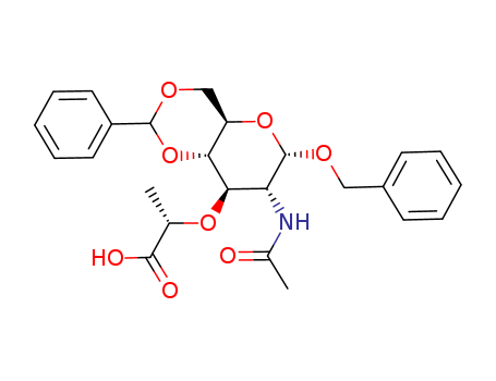 Benzyl N-Acetyl-4,6-O-benzylidene-a-isomuramic Acid