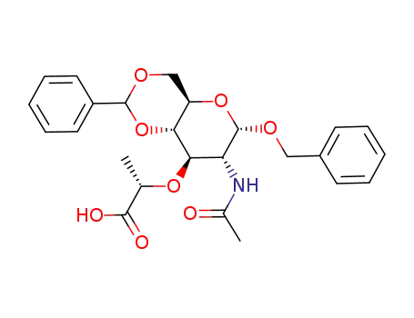 벤질 N-아세틸-4,6-O-벤질리덴-α-이소무라믹산