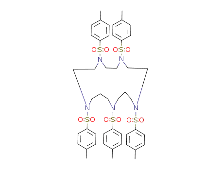 1,4,7,10,14-pentatosyl-1,4,7,10,14-pentaazacycloheptadecane