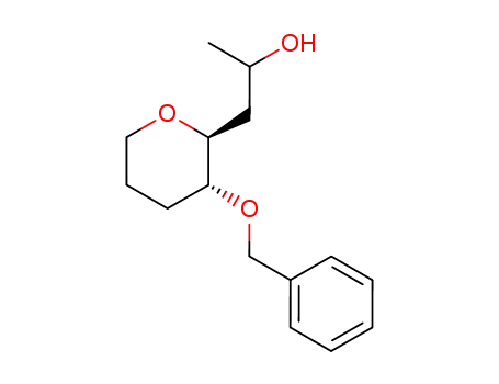 1-((2S,3R)-3-Benzyloxy-tetrahydro-pyran-2-yl)-propan-2-ol