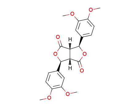 2,6-bis-(3,4-dimethoxyphenyl)-3,7-dioxabicyclo<3.3.0>octane-4,8-dione