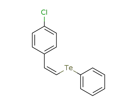 Benzene, 1-chloro-4-[2-(phenyltelluro)ethenyl]-, (Z)-