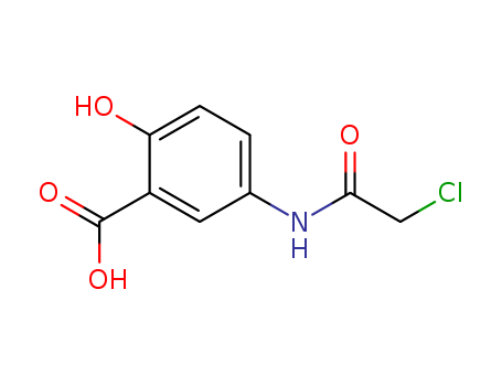 Benzoicacid, 5-[(2-chloroacetyl)amino]-2-hydroxy- cas  80074-26-6