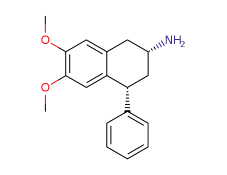 cis-6,7-dimethoxy-4-phenyl-2-aminotetralin