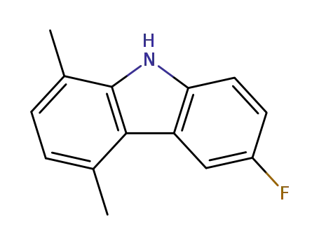 3-fluoro-5,8-dimethyl-9H-carbazole