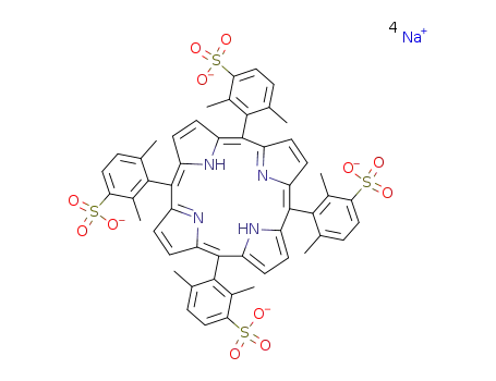 5,10,15,20-tetrakis(2,6-dimethyl-3-sulfonatophenyl)porphirin