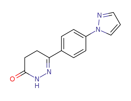 6-(4-Pyrazol-1-yl-phenyl)-4,5-dihydro-2H-pyridazin-3-one