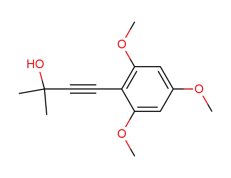 2-Methyl-4-(2,4,6-trimethoxyphenyl)-3-butyn-2-ol