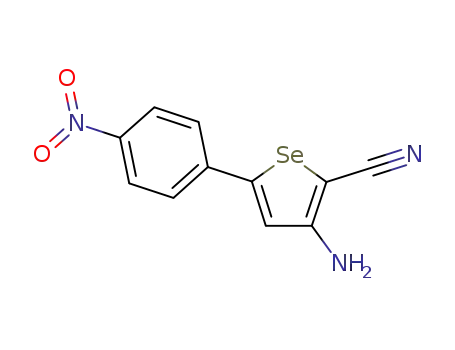 3-amino-5-(4-nitrophenyl)-2-selenophenecarbonitrile
