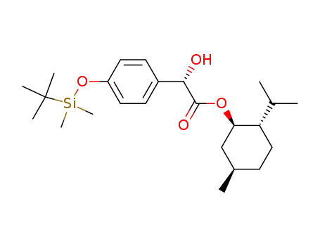 (S)-[4-(tert-Butyl-dimethyl-silanyloxy)-phenyl]-hydroxy-acetic acid (1R,2S,5R)-2-isopropyl-5-methyl-cyclohexyl ester