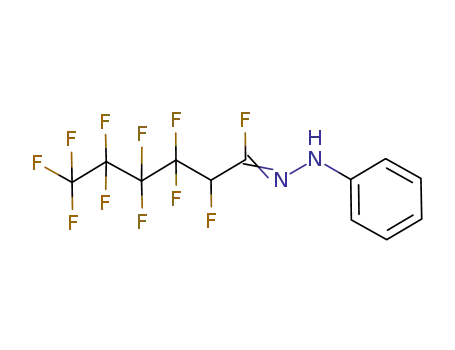 2-hydroperfluorocaproyl fluoride phenylhydrazone
