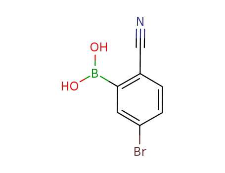 3-Bromo-6-cyanophenylboronic acid