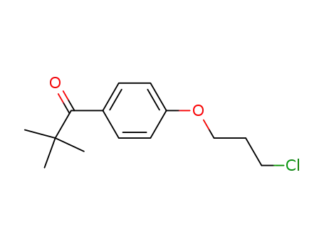 1-[4-(3-Chloro-propoxy)-phenyl]-2,2-dimethyl-propan-1-one
