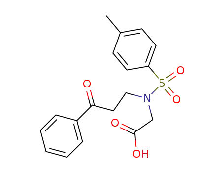 N-(2-benzoylethyl)-N-tosylglycine