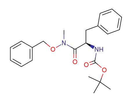(R)-N-tert-butyloxycarbonylphenylalanine N'-(benzyloxy)-N'-methylamide