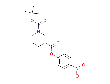 p-nitrophenyl 1-(tert-butoxycarbonyl)-3-piperidinecarboxylate