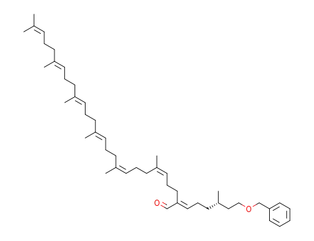 benzyl ether of 3(S),11,15,19,23,27,31-heptamethyl-7-formylditriaconta-6E,10Z-14Z,18E,22E,26E,30-heptaen-1-ol