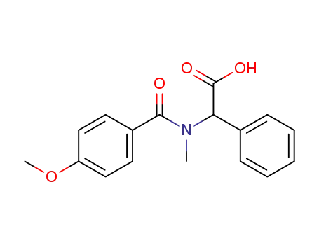 alpha-[(4-Methoxybenzoyl)methylamino]benzeneacetic acid