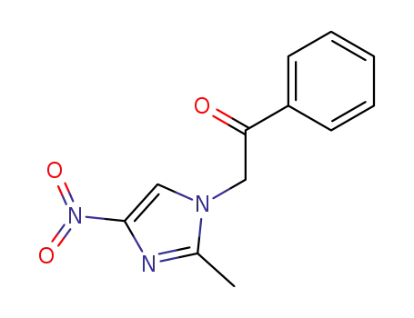 Ethanone, 2-(2-methyl-4-nitro-1H-imidazol-1-yl)-1-phenyl-