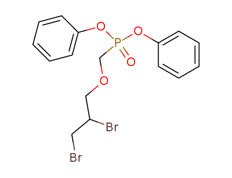 diphenyl <(2,3-dibromopropoxy)methyl>phosphonate