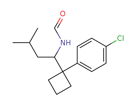 Molecular Structure of 84467-85-6 (N-Formyl N,N-Didesmethyl Sibutramine)