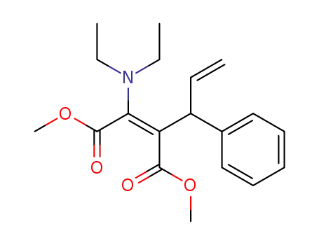 (E)-2-Diethylamino-3-(1-phenyl-allyl)-but-2-enedioic acid dimethyl ester