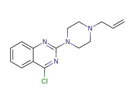 Molecular Structure of 122009-56-7 (2-(4-allyl-1-piperazinyl)-4-chloroquinazoline)