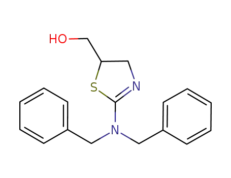 2-(N,N-dibenzyl)amino-5-hydroxymethylthiazoline