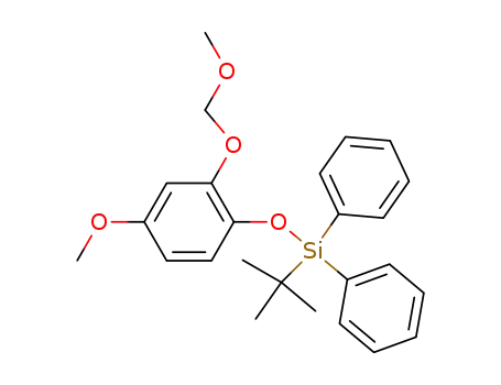 tert-Butyl-(4-methoxy-2-methoxymethoxy-phenoxy)-diphenyl-silane