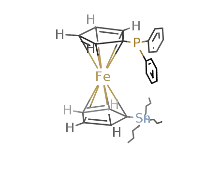 1-(tri-n-butylstannyl)-1'-(diphenylphosphino)ferrocene