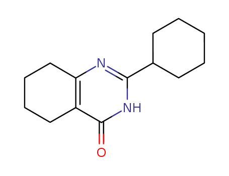Molecular Structure of 105550-66-1 (4(1H)-Quinazolinone, 2-cyclohexyl-5,6,7,8-tetrahydro-)