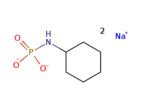 Phosphoramidic acid, cyclohexyl-, disodium salt