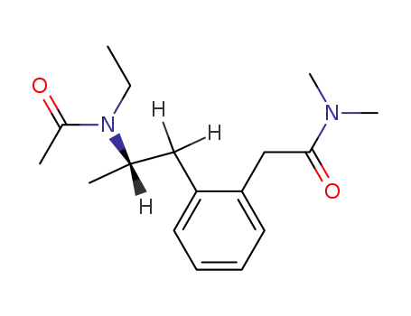 (2S)-2-<2-(Acetyl-ethyl-amino)propyl>-N,N-dimethylphenylacetamid
