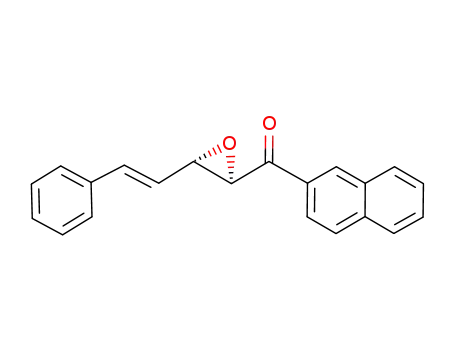 Naphthalen-2-yl-[(2R,3S)-3-((E)-styryl)-oxiranyl]-methanone