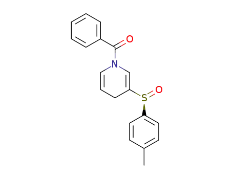 Phenyl-[3-((S)-toluene-4-sulfinyl)-4H-pyridin-1-yl]-methanone