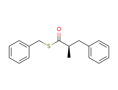 (R)-2-Methyl-3-phenyl-thiopropionic acid S-benzyl ester