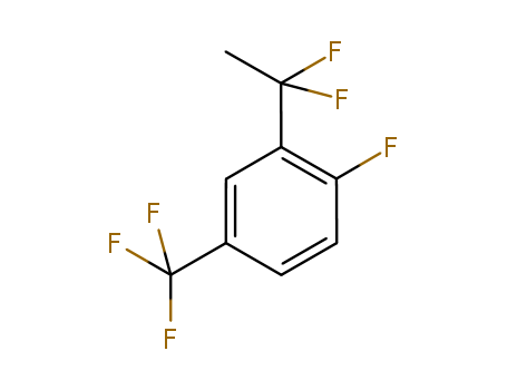 2-(1,1-Difluoroethyl)-1-fluoro-4-(trifluoromethyl)benzene