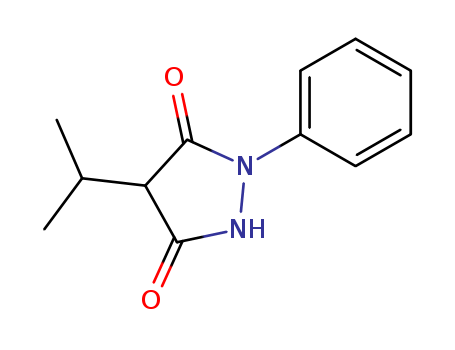 3,5-Pyrazolidinedione,4-(1-methylethyl)-1-phenyl-