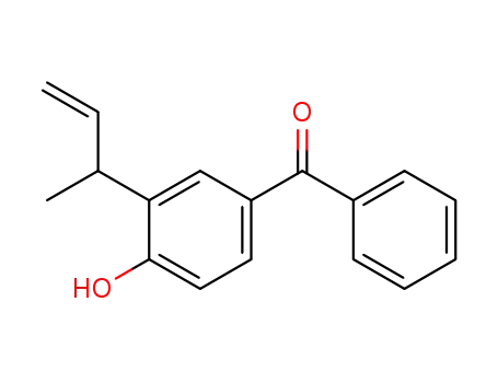 Methanone, [4-hydroxy-3-(1-methyl-2-propenyl)phenyl]phenyl-