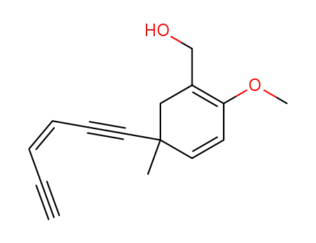 [5-((Z)-Hex-3-ene-1,5-diynyl)-2-methoxy-5-methyl-cyclohexa-1,3-dienyl]-methanol