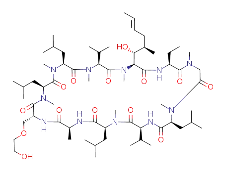 Molecular Structure of 135548-15-1 (Oxeclosporin)