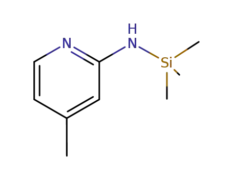 2-Pyridinamine, 4-methyl-N-(trimethylsilyl)-
