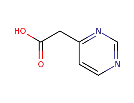 Molecular Structure of 325491-53-0 (4-Pyrimidineacetic acid)