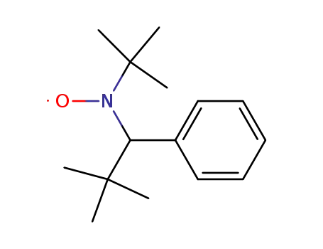 Molecular Structure of 53544-93-7 (2,2,5,5-tetramethyl-4-phenyl-3-azahexane-3-nitroxide)