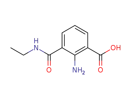 Molecular Structure of 167903-01-7 (Benzoic acid, 2-amino-3-[(ethylamino)carbonyl]- (9CI))
