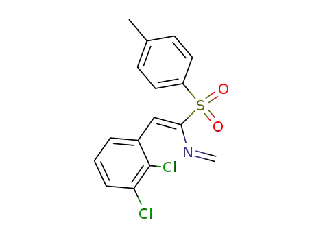 Benzene,
1,2-dichloro-3-[2-isocyano-2-[(4-methylphenyl)sulfonyl]ethenyl]-, (E)-
