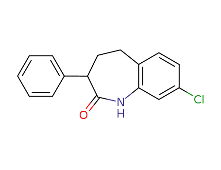2H-1-Benzazepin-2-one, 8-chloro-1,3,4,5-tetrahydro-3-phenyl-